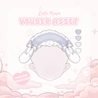 animal_ears artist:littlemewn asset frills headdress live2d rabbit ribbon tos:redistribution_prohibited tos:resale_prohibited // 780x780 // 221KB