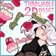 2d artist:kitsunetrade emote flower heart plugin:tits png sub_badge throwable valentines_day // 780x780 // 770KB