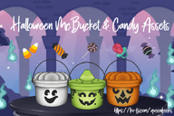 animated artist:qveenkeeks asset bucket candy candy_bag candy_corn candy_ring character:mcbucket_(mcdonalds) ghost halloween lollipop png pumpkin series:mcdonalds tos:credit_optional tos:modification_prohibited tos:redistribution_prohibited witch // 750x500 // 275KB
