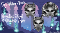 artist:qveenkeeks asset ghoul halloween mask png series:ghost_(band) tos:credit_optional tos:modification_prohibited tos:redistribution_prohibited // 768x432 // 356KB