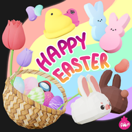 3d animal artist:dariruupom91049 asset basket easter easter_egg flower jelly_bean marshmallow marshmallow_peep rabbit rose series:among_us throwable tos:credit_required tos:resale_prohibited // 780x780 // 473KB