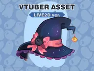 artist:marinki asset bell bow cat clothes halloween hat live2d star tos:credit_required tos:resale_prohibited witch_hat // 780x585 // 196KB