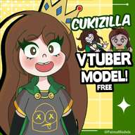 artist:paimamodels character:cukizilla_(youtuber) live2d series:youtuber tos:credit_required vtuber_model // 780x780 // 339KB
