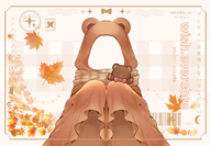 animal_ears artist:wishevercore asset autumn bear cloak clothes halloween mascot outfit png scarf teddy_bear tos:credit_required tos:modification_allowed // 780x542 // 275KB