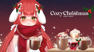 animal_ears artist:gumae asset_collection bow candy_cane christmas drink ears gloves hot_chocolate live2d mistletoe png rabbit scarf tos:redistribution_prohibited whip_cream with_arms // 780x435 // 278KB
