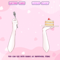 artist:mado_hime asset cake food fork frosting live2d strawberry tos:credit_required with_arms // 780x780 // 259KB