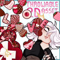 2d artist:kitsunetrade candy chocolate chocolate_box emote plugin:tits png strawberry sub_badge throwable valentines_day // 780x779 // 722KB