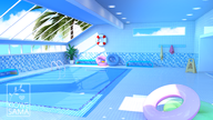 animated artist:kiowesama background daytime floatie_ring indoor_pool mp3 palm_tree png pool swimming_pool tos:credit_required tos:modification_prohibited tos:redistribution_prohibited tree water // 780x439 // 335KB