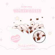 arms artist:littlemewn asset autumn butterfly customizable_skin female leaves live2d painted_nails peeking tos:redistribution_prohibited tos:resale_prohibited // 780x780 // 163KB