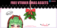 artist:jenihara asset bow christmas hanging mistletoe plant png // 780x390 // 152KB