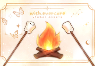 artist:wishevercore asset campfire flame has_face marshmallow png roasting_stick tos:credit_required tos:modification_allowed // 780x542 // 290KB