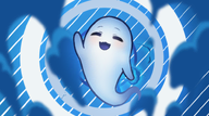 artist:spvwvky cloud ghost halloween stinger stripes tos:credit_required webm // 780x435 // 463KB