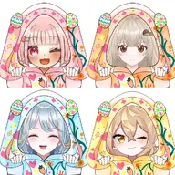 animal_ears artist:yucommission asset button carrot clothes easter easter_egg egg highres_version hoodie pajamas png rabbit shirt tos:commercial_use_allowed tos:credit_optional tos:modification_allowed tos:redistribution_prohibited twitter_material with_arms // 1024x1024 // 386KB