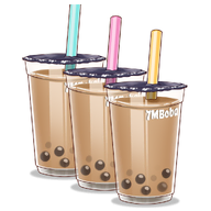 artist:7mcproductions asset boba_tea clear_container drink lid png straw tea // 1000x1000 // 493KB