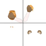 animal_ears artist:okichii_spice asset bear eating food_on_face gloves honey honey_jar jar paw png tos:like_required tos:redistribution_prohibited tos:retweet_required with_arms with_mouth // 805x805 // 63KB
