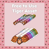 animal_ears artist:masayumeberry asset capelet cat clothes headband pattern png tiger // 780x780 // 331KB
