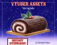 artist:starlightakari asset cake christmas food png tos:modification_prohibited tos:redistribution_prohibited yule_log_(food) // 780x624 // 481KB