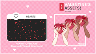 animated artist:tawaki asset bow chocolate_box food heart overlay particle_effect png valentines_day webm with_arms // 780x439 // 111KB