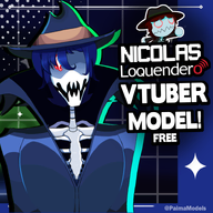 artist:paimamodels character:nicolas_loquendero_(youtuber) live2d male series:youtuber skeleton tos:credit_required vtuber_model // 780x780 // 304KB