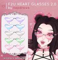 artist:napdraws asset glasses heart png tos:modification_only_color // 780x797 // 480KB
