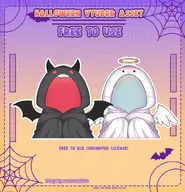 angel angel_wings artist:mado_hime asset clothes demon halloween halo hoodie horns png psd tos:credit_required wings // 780x809 // 194KB