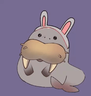 animal animal_ears artist:inkcurry live2d mascot plugin:vts_pog rabbit tts_pet walrus // 374x392 // 42KB