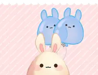 artist:marinki asset balloon live2d rabbit tos:credit_required tos:resale_prohibited // 1164x900 // 54KB