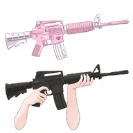artist:ebipurin asset gun heart psd rifle weapon with_arms // 1024x1024 // 115KB