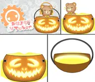 artist:karakuribear asset bear candy_bucket halloween has_face jack-o-lantern light plushie png pumpkin teddy_bear // 1563x1344 // 86KB