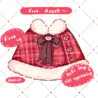 artist:dayleaf asset bow cape cat christmas clothes coat fur_trim heart pattern plaid png sweater // 780x780 // 310KB