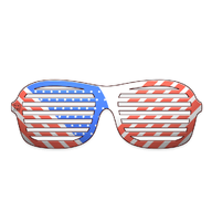 america artist:7mcproductions asset flag fourth_of_july glasses pattern png sunglasses // 1000x1000 // 143KB
