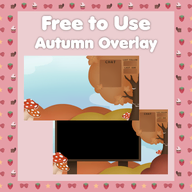 artist:masayumeberry autumn hills mushroom outdoors overlay overlay:chatting overlay:gaming png sky tree // 780x780 // 257KB