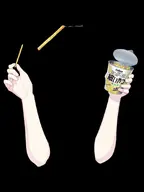artist:alive_studio asset eating food mouth png series:calbee with_arms // 675x900 // 20KB