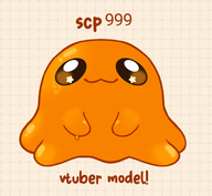 animal animated artist:pokepaws character:scp_999_(scp_foundation) live2d mascot series:scp_foundation slime vtspog vtuber_model // 780x720 // 166KB