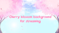 animated artist:goomiiu background cherry_blossom daytime flower_petal pattern sakura sky sun tos:redistribution_prohibited tos:resale_prohibited tree video // 780x437 // 170KB