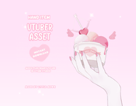 angel_wings artist:littlemewn asset cupid_arrow female food heart ice_cream live2d painted_nails tos:redistribution_prohibited tos:resale_prohibited valentines_day with_arm // 780x609 // 104KB