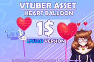 artist:dinosaurolophus asset balloon heart live2d pattern sparkle valentines_day // 780x514 // 324KB