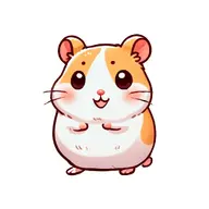 animal artist:producerx hamster live2d mascot tos:commercial_use_allowed tos:redistribution_prohibited vtuber_model // 1024x1024 // 92KB