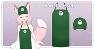 apron artist:lilistration asset barista baseball_hat clothes hat png tos:modification_prohibited tos:resale_prohibited // 780x403 // 185KB