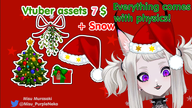 animated artist:misumurasaki asset_collection christmas customizable live2d // 779x437 // 365KB