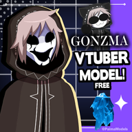 artist:paimamodels character:gonzma_(youtuber) ghost live2d male series:youtuber tos:credit_required vtuber_model // 780x780 // 316KB