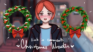 asset bow christmas christmas_wreath mistletoe snow tos:credit_required tos:modification_only_color tos:resale_prohibited wreath // 780x437 // 595KB