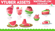 artist:jollyrose asset_collection food png tos:credit_required tos:resale_prohibited watermelon // 780x439 // 153KB