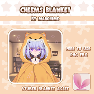 animal_ears artist:mado_hime asset blanket clothes dog halloween meme:cheems pattern png shiba_inu tos:credit_required // 780x780 // 316KB