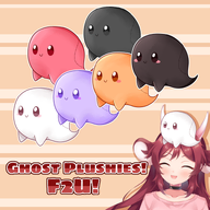 artist:rykerclouds asset ghost halloween mascot plushie png tos:credit_required // 780x780 // 337KB