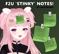 artist:napdraws asset meme:stinky png sign sticky_note tos:modification_only_color tos:resale_prohibited // 667x608 // 311KB