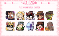 artist:jenihara emote png series:overwatch // 780x488 // 319KB