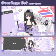 artist:kyokistudio has:chat overlay overlay:chatting overlay:gaming png psd schedule // 780x780 // 545KB