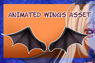 animated artist:hoshioujo asset demon halloween png tos:credit_optional wings // 780x517 // 322KB