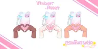 animal_ears artist:lorianatshop asset bear cellphone heart_hands nails phone png selfie smartphone strap with_arms // 780x394 // 162KB